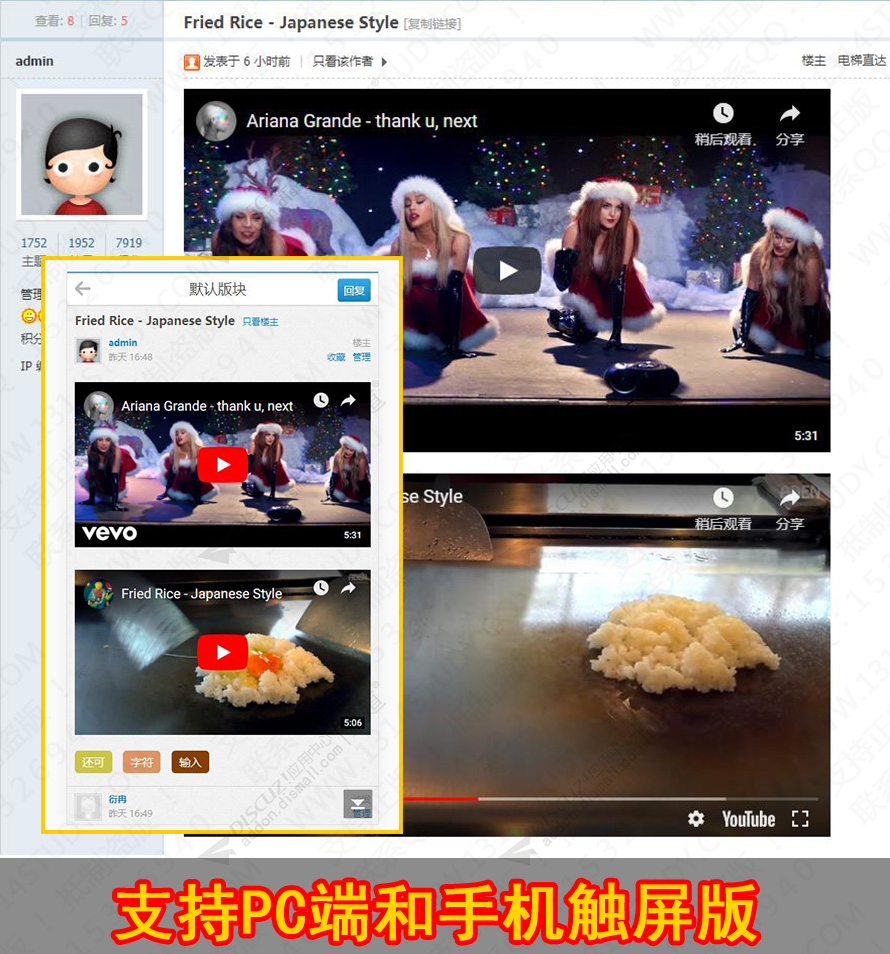 discuzYouTube视频解析截图2