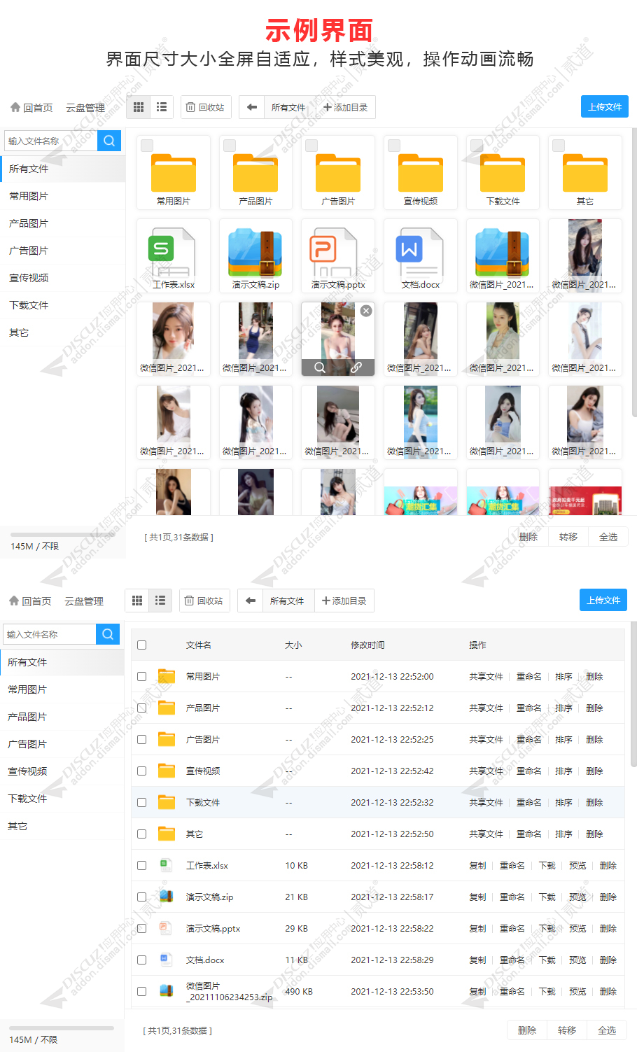 discuz文件存储网盘截图1